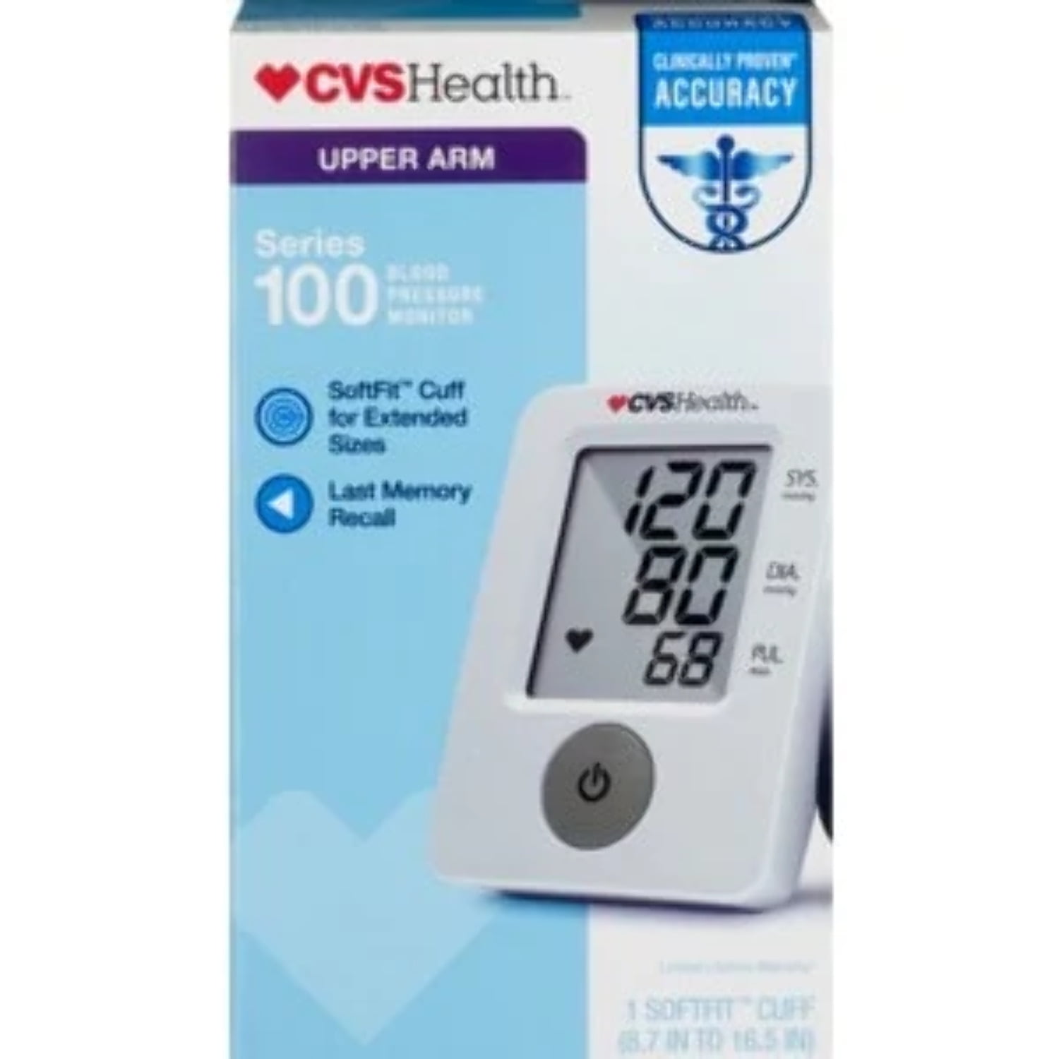 CVS Health Series 100 Upper Arm Blood Pressure Monitor