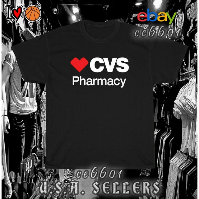 CVS Pharmacy Caremark Logo Men's T-Shirt American T-Shirt - Walmart.com