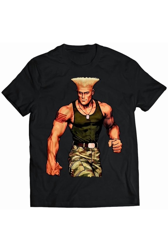 CVS2 Guile Premium Unisex T-shirt (vectorized Design)