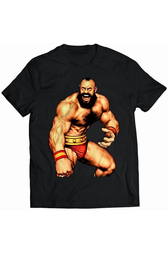CVS2 Zangief Premium Unisex T-shirt (vectorized Design)