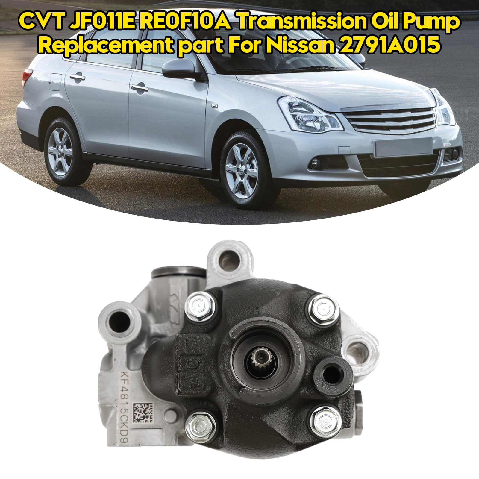 Nissan CVT RE0F11A Oil PUMP JF015E Sentra 1.8 13-17 Versa 1.6 09-17