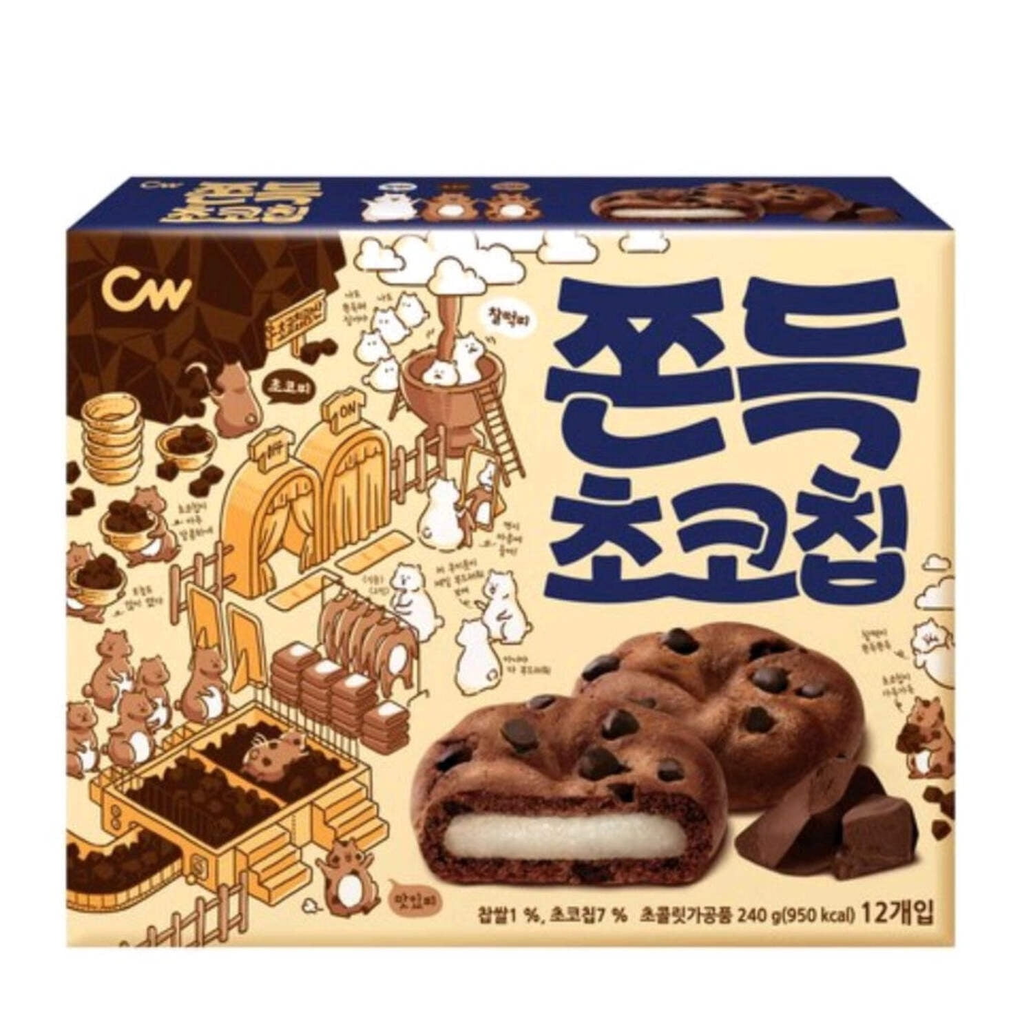 ワンピース CHOCOCHIP COOKIE 18 CW Chocochip Cookie 240g (Korea) - Walmart.com