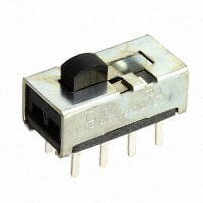 CW Industries G-128S-0147 Slide Switch DP3T on-on-on, 3A 125V, PC Termination (pack of 10) - G-128S-0147