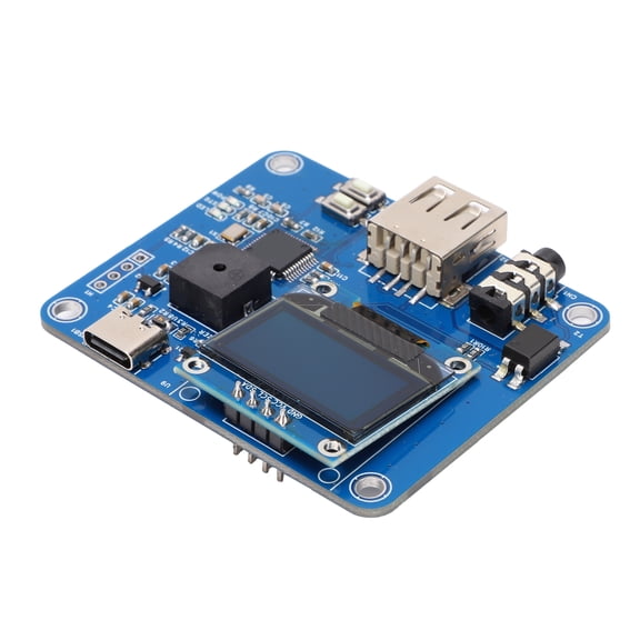 CW Keyer Morse CW Practice Keyboard with OLED Display and USB Interface, Morse Code Keyer for Training