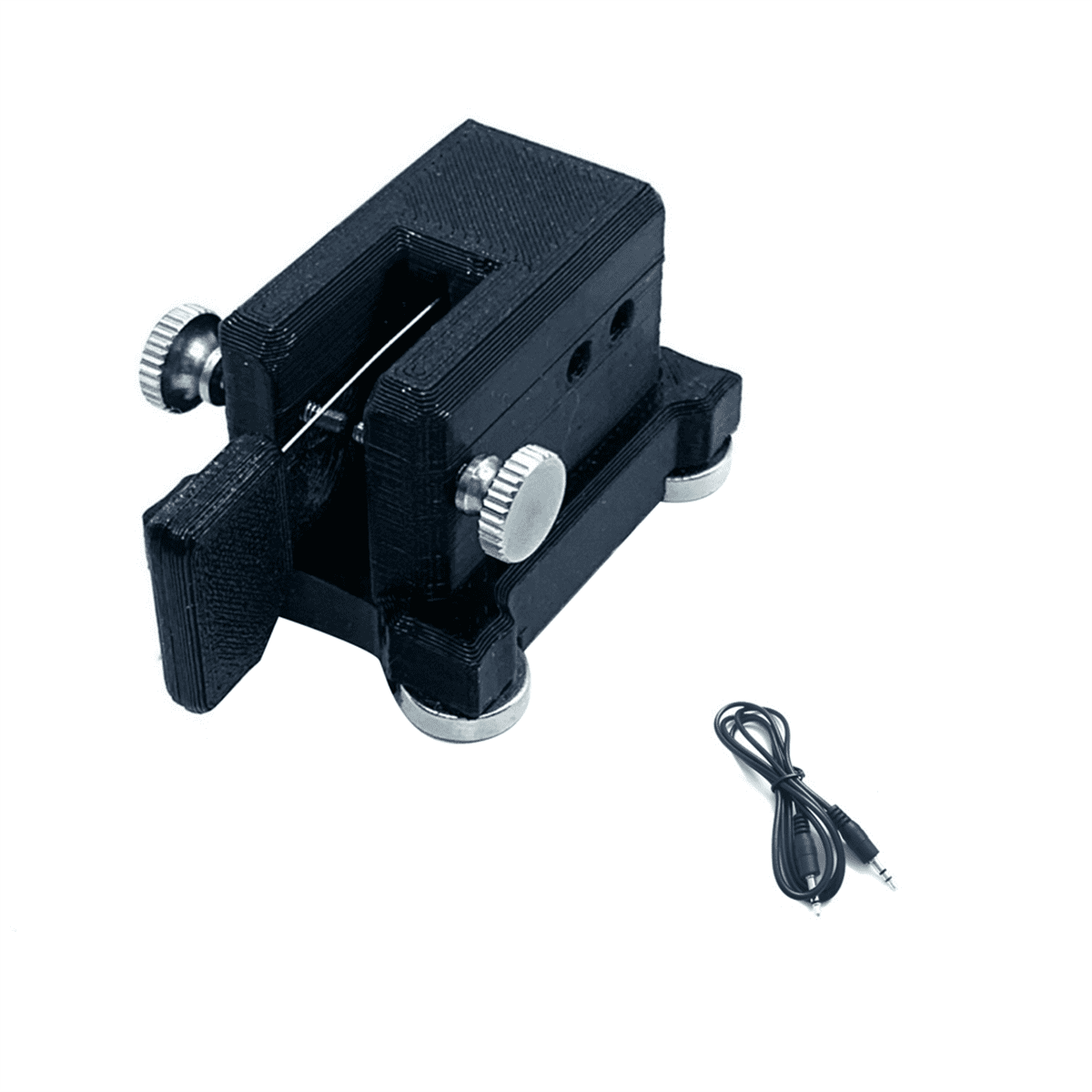 Fockety Double Paddle Morse Code Key, Stainless Steel Shortwave Radio