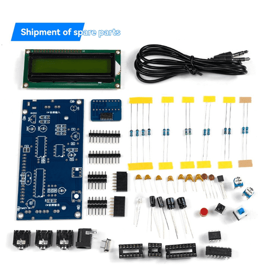 CW Trainer Morse Code Training Decoder Components DIY Electronic Component Kit US PLUG B