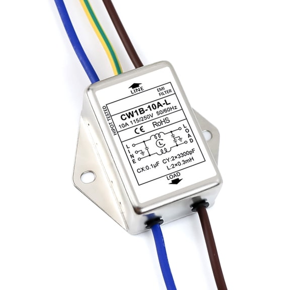 CW1B Single Phase 250V Effective Against Continuous and Intermittent Pulses Interferences In Power Supplies