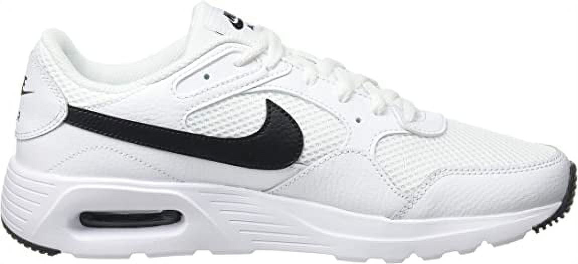Nike Air Max SC Men’s Athletic Sneakers, Low-Top, White/Black, Size 11