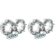 CWA 5x4.5 to 5x4.25 Wheel Adapters 1.25" Inch 32mm AKA 5x114.3 to 5x108 12x1.5 Set of 4