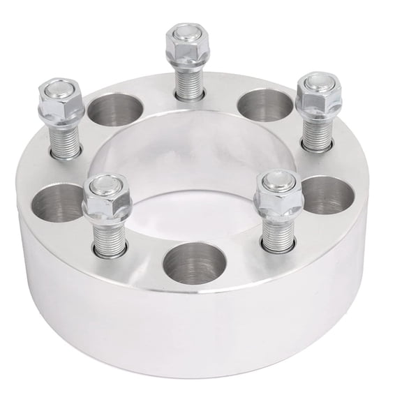 CWA 5x4.5 to 5x4.5 Wheel Spacers 2" Compatible with Jeep TJ YJ SJ Compatible with Ford Explorer Ranger 1/2x20 Grade 12.9 Studs One Piece