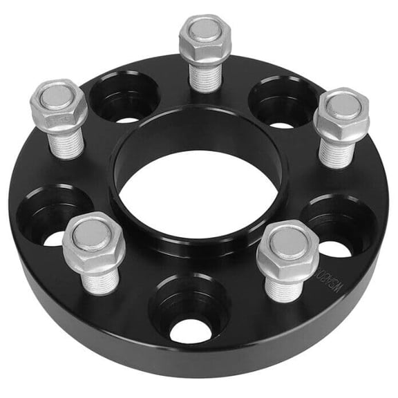 CWA 5x4.5 to 5x5 Wheel Adapters Hub Centric 1" Inch Adapt JK JL Wheels On Compatible with Jeep TJ YJ Grade 12.9 Studs Set of 4