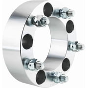 CWA 5x5.5 to 5x5 Wheel Adapters 2 Inch Compatible with 5x127 Rims on 5x139.7 Trucks 1/2x20 Grade 12.9 Studs Set of 2