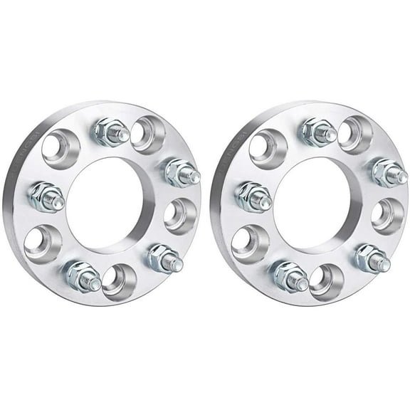 CWA 5x5 to 5x115 Wheel Adapters 1.25" Inch Compatible with 5x115 Wheels on 5x127 Hubs 12x1.5 Grade 12.9 Studs Set of 2