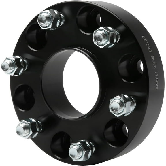 CWA 6x5.5 to 6x120 Hub Centric Wheel Adapters 1.5" Inch Use 6x120 Rims on 6x139.7 Hubs Grade 12.9 Studs One Piece