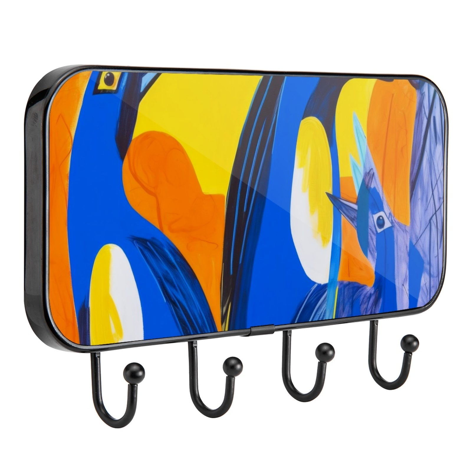 CWAGFEQZ Self Adhesive Hooks Sticky Hooks for Hanging Abstract Art Style Painting Walmart