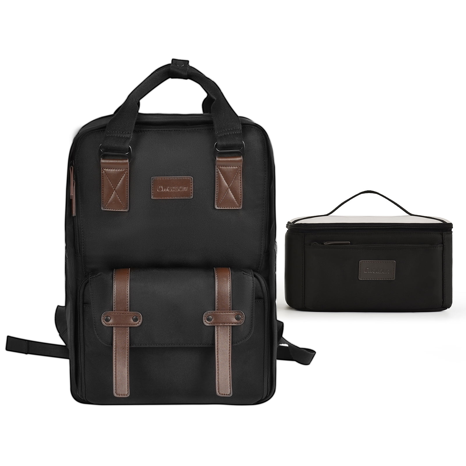 CWATCUN D78 Camera Backpack, Waterproof Photography Bag with Large