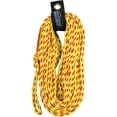 thumbnail image 1 of CWB Connelly Proline 60 Foot 2 Ride Tube Rope with Braided Neoprene, Volt Red, 1 of 2