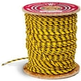 thumbnail image 1 of CWC 3-Strand Polypropylene Rope - 3/8" x 600 ft., Yellow & Black, 1 of 1