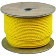 thumbnail image 1 of CWC 300055 5/16in Twisted Polypropylene Monofilament Yellow Rope 600ft, 1 of 1