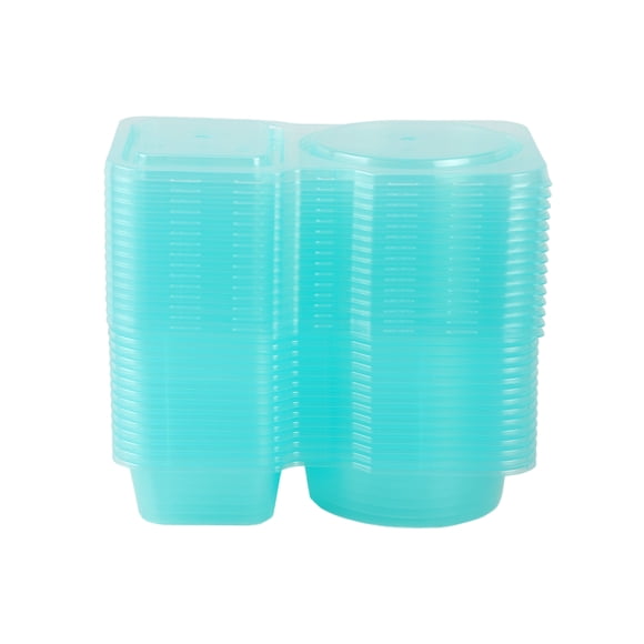 CWC 30PC 2 COMPARTMENT SNACK BOX Teal