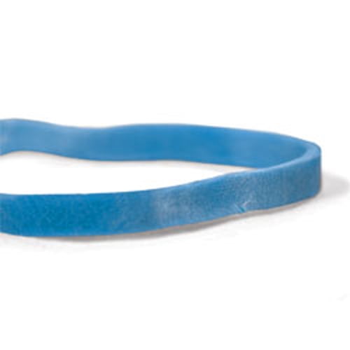 CWC #33 Rubber Bands - #33, 3-1/2" x 1/8", Blue, Crepe (Pack of 25 boxes)