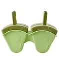 thumbnail image 1 of Cook With Color 4-Piece Silicone Ice Pop Molds, Reusable Popsicle Maker with Lids and Sticks, Avocado, 1 of 5