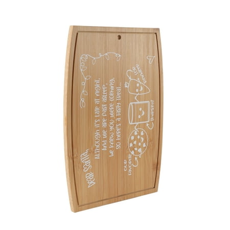 Cook With Color Bamboo Cutting Board – Durable Eco-Friendly Board for Holiday Cooking, Baking & Entertaining