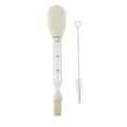 thumbnail image 1 of Cook with Color Stainless Steel Baster with Heat-Resistant Silicone Brush – Cream, 1 of 4