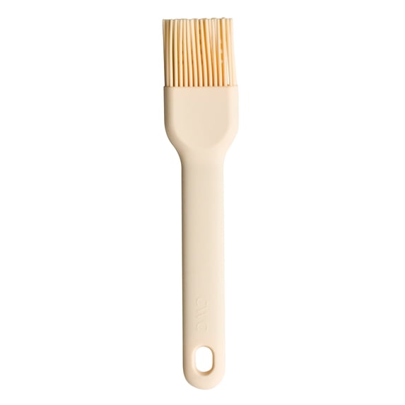 Cook with Color Silicone Basting Brush, Heat-Resistant Pastry and BBQ Sauce Brush, Taupe