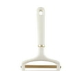 thumbnail image 1 of Cook with Color Cheese Slicer – Precision Cutting in Cream and Gold, 1 of 5