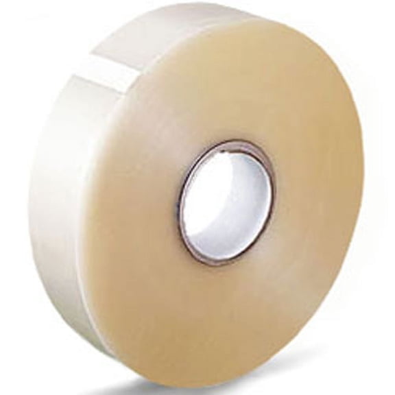CWC Carton Sealing Tape - 2 mil, 3" x 1000 yds, Clear (Pack of 4 rolls)