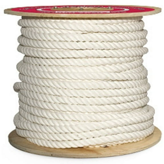 CWC Cotton Halter Rope - 3/4" x 300 ft., White