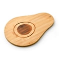 thumbnail image 1 of Cook with Color 9.5" x 12" Wood Cutting Board, Decorative Fruit Shaped Serving and Slicing Board, Avocado, 1 of 5