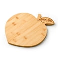 thumbnail image 1 of Cook with Color 9.5x12-Inch Decorative Wood Cutting and Serving Board, Peach, 1 of 5