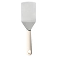 thumbnail image 1 of Cook with Color 12.6-Inch Stainless Steel Griddle Turner with Heat-Resistant Silicone Grip, Cream, 1 of 5