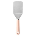 thumbnail image 1 of Cook with Color 12.6-Inch Stainless Steel Griddle Turner with Heat-Resistant Silicone Grip, Pink, 1 of 5