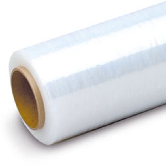 CWC Hand Grade Stretch Film - Blown, 90 Gauge, 18" x 1500' (Pack of 4 rolls)