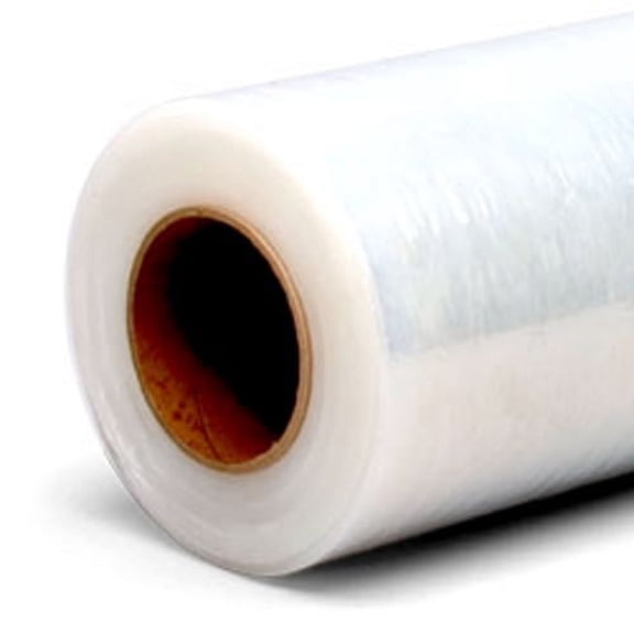 CWC Hand Grade Stretch Film - Cast, 55 Gauge, 18" x 1500' (Pack of 4 rolls)