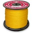 thumbnail image 1 of CWC Hollow Braid Polypropylene Rope - 1/2" x 1000 ft., Yellow, 1 of 1
