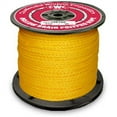 thumbnail image 1 of CWC Hollow Braid Polypropylene Rope - 3/16" x 1000 ft., Yellow, 1 of 1