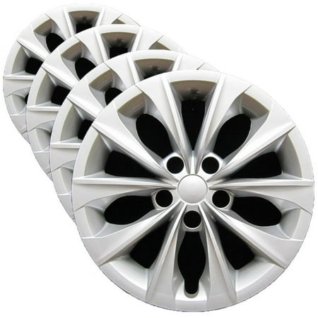 CWC Hubcap Set for Toyota Camry 2015-2017 - Premium Replica Replacement 16-inch Wheel Cover (4 Pieces)