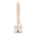 thumbnail image 1 of Cook With Color Stainless Steel Meat Tenderizer, Needle Blade Tool for Marinade and Steak, Cream, 1 of 5