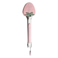 thumbnail image 1 of Cook With Color Mini Silicone Tongs, Stainless Steel Heat-Resistant Food Tongs for Appetizers, Strawberry, 1 of 5