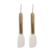 Cook with Color Mini Silicone Tongs – Compact & Versatile