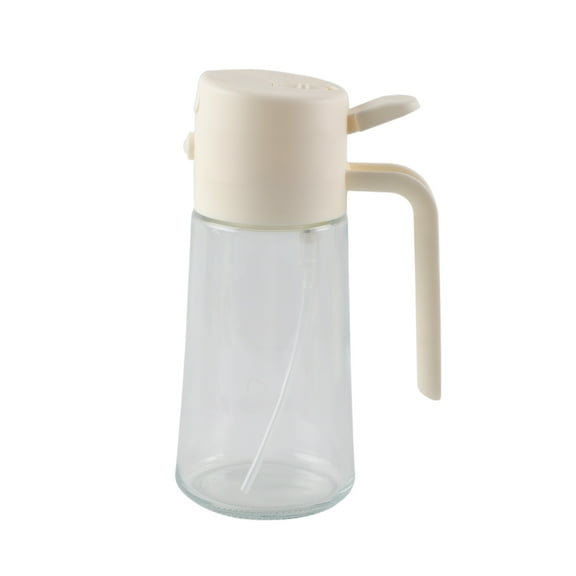 Cook with Color 2-in-1 Glass Olive Oil Dispenser & Spray Bottle, Precision & Durability