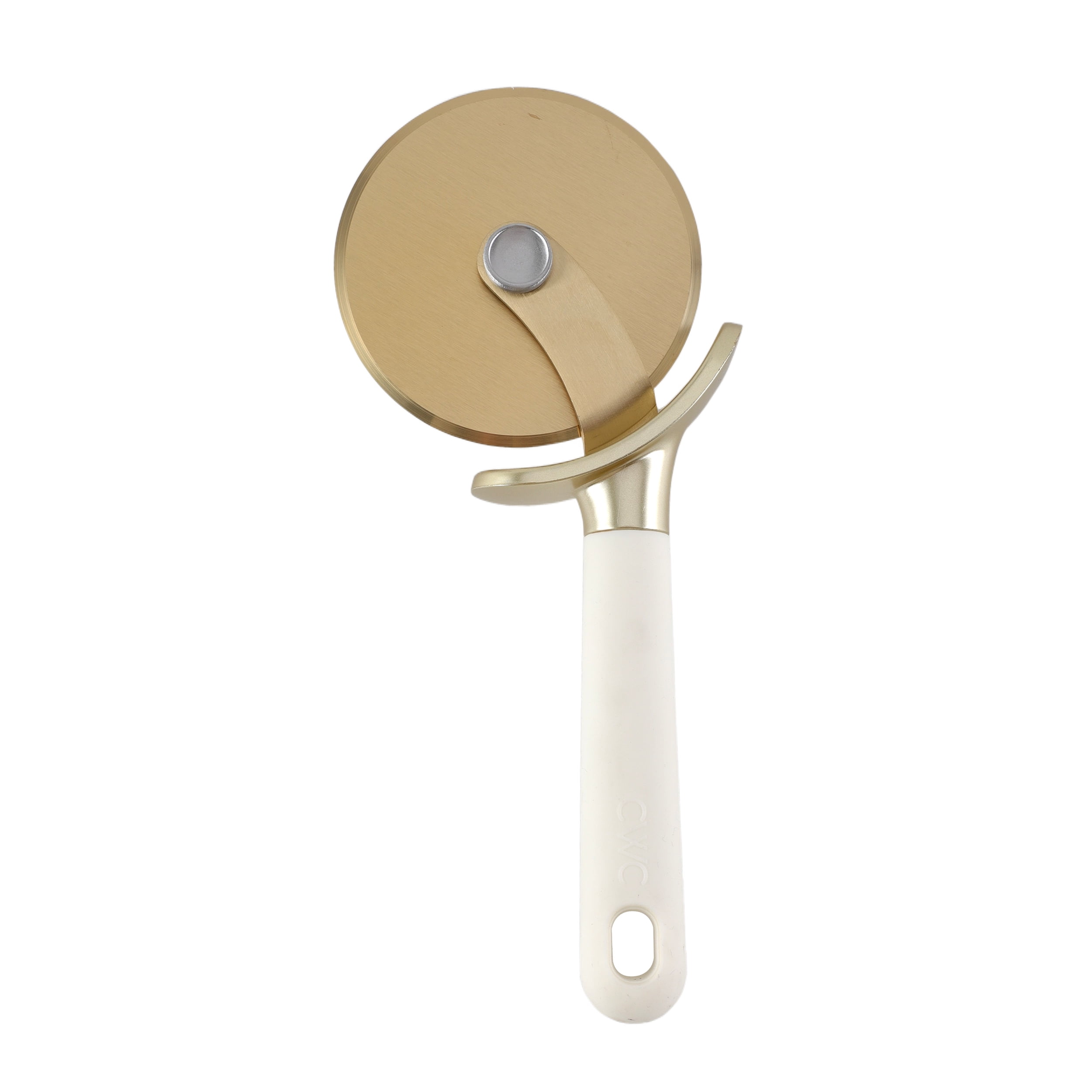 Cook with Color Stainless Steel Pizza Cutter Wheel with Blade Guard, Sharp & Versatile, Dishwasher Safe