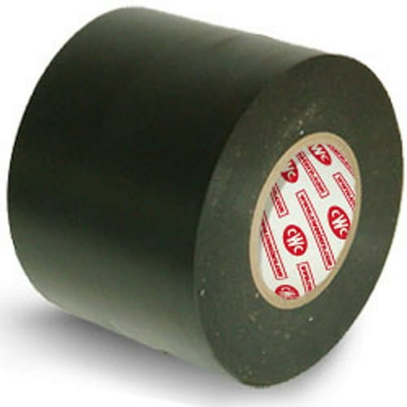 CWC Pipe Wrap Tape - 12 mil, 4" x 100', Yellow (Pack of 12 rolls)