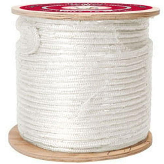 CWC Polyester Pulling Rope - 1/2" x 600 ft., White