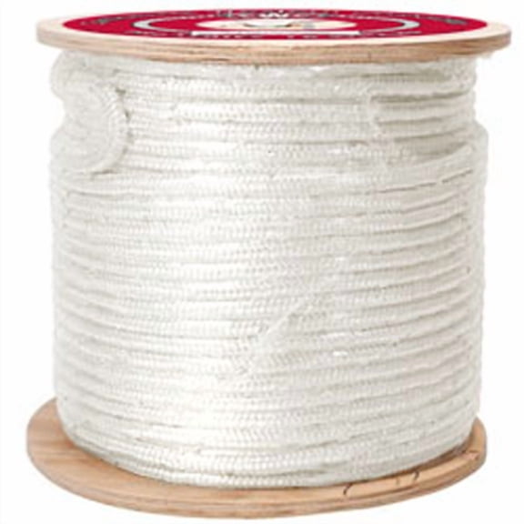 CWC Polyester Pulling Rope - 5/8" x 600 ft., White