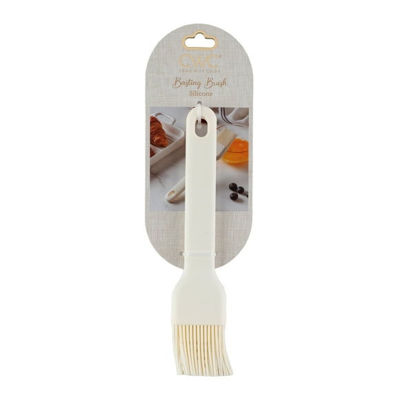 Cook with Color Heat-Resistant Silicone Brush – Cream